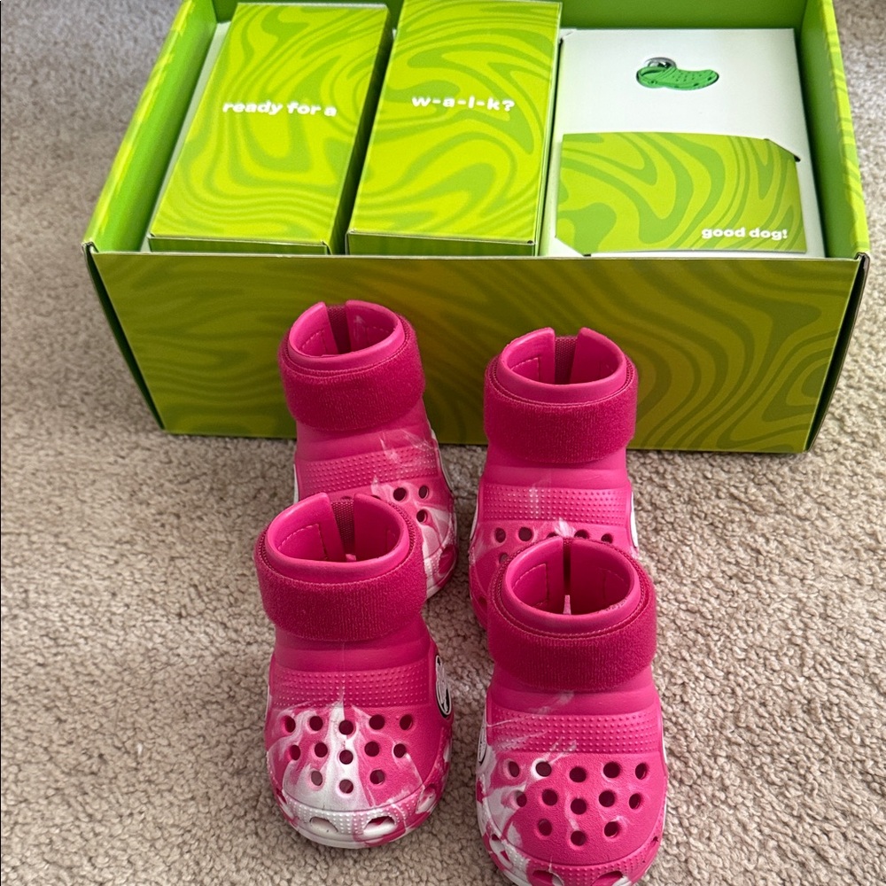 Dog Shoe Croctober 2024 Collector's Box — Lime Green